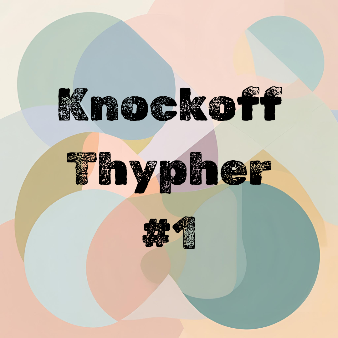 Cover of Nathan Ryan's Knockoff Thypher #1
