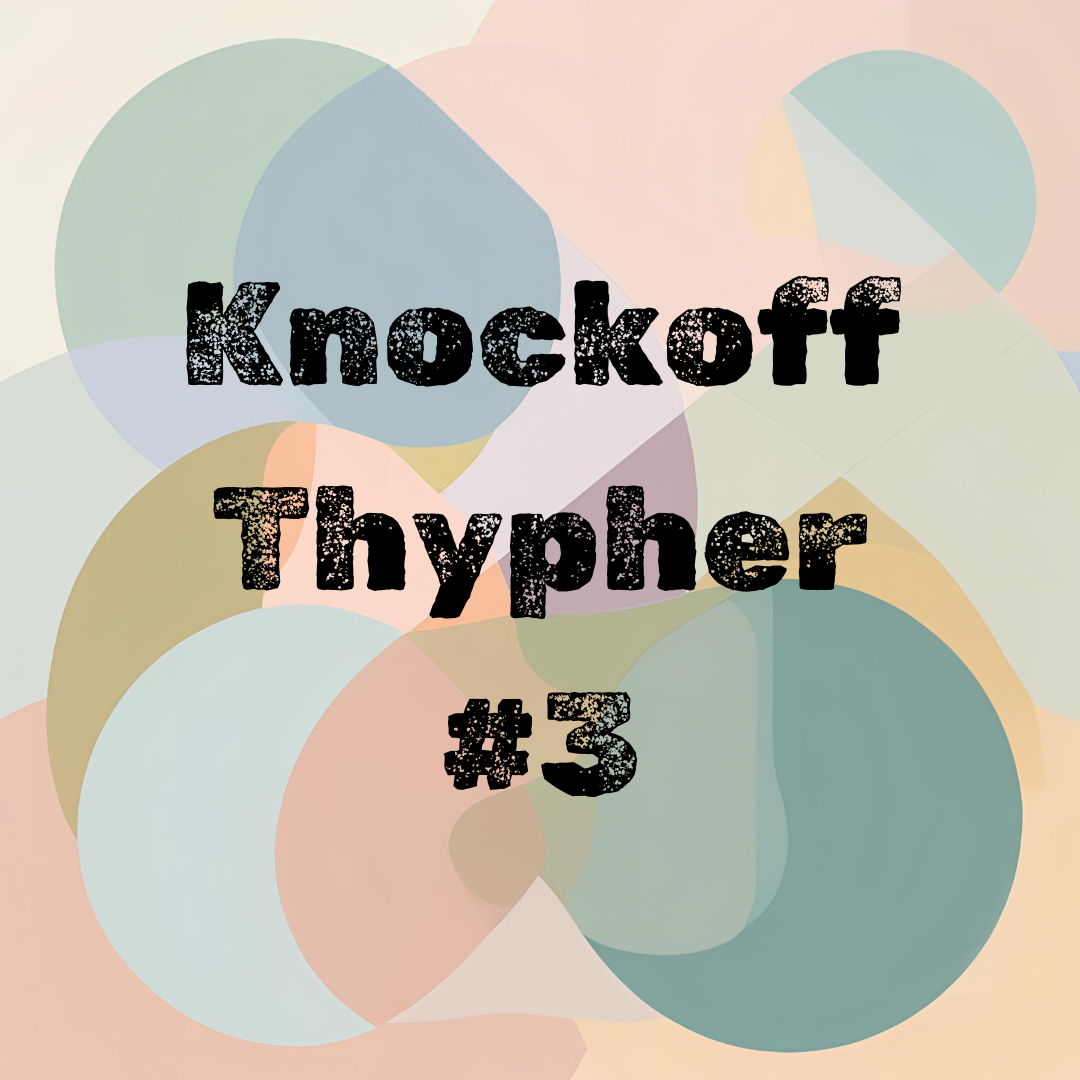 Cover of Nathan Ryan's Knockoff Thypher #3